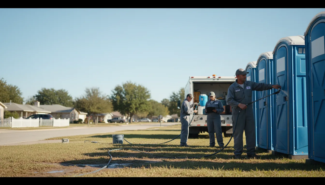 Long-Term Portable Toilet Rental in Bear, DE near me